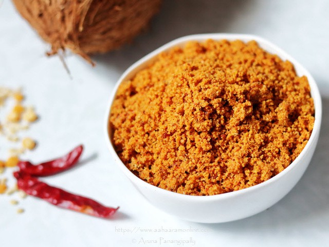 Chutney Podi | Brahmin style chutney podi